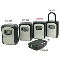 Safewell CH-806 Boîte à clés numérique murale portable personnalisée avec code de stockage à 4 chiffres pour l'extérieur – Vente en gros