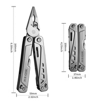Tournevis en acier inoxydable de haute qualité tournevis de scie décapsuleur pince couteau de survie pliable Multitool
