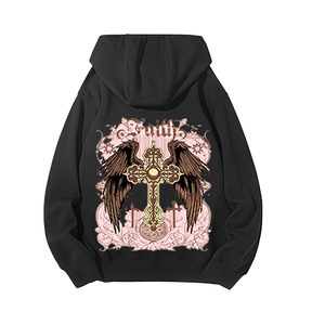 Lông Cừu Dày Bông Áo & Áo Thoải Mái Mùa Đông Quá Khổ Chất Lượng Tốt 350GSM Số Lượng Lớn Bán Buôn Trống Biểu Tượng Tùy Chỉnh In Cho Nam Giới - Product Image 3