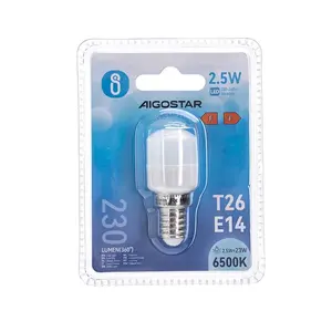 หลอดไฟ LED T26 E14 2.5 วัตต์ สำหรับตู้เย็น ประหยัดพลังงานและใช้งานได้ยาวนาน เหมาะสำหรับให้แสงสว่างในตู้เย็น - Product Image 2