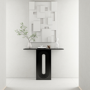 Nordico semplice stile in legno massello consolle tavolo moderno soggiorno mobili eleganti caratteristiche per <span class=keywords><strong>sala</strong></span> <span class=keywords><strong>da</strong></span> <span class=keywords><strong>pranzo</strong></span> a parete uso - Product Image 6