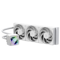Nouveau refroidisseur liquide pour processeur de PC gaming, 360 mm, silencieux, PWM, éclairage ARGB, refroidisseur d'eau AIO pour processeur, radiateur de refroidissement pour Intel AMD Socket