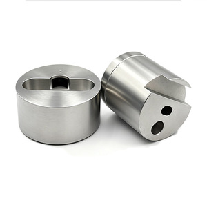 Boîtier d'instrument en alliage d'aluminium 6061 usiné CNC, diamètre 46 mm, sablé et anodisé, pour dispositif de mesure portable - Product Image 3