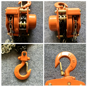 1 Ton 1000kg Chain Pulley Block 3m 10ft G80 Alloy Steel Dual Pawl Brake CE Certified <strong>Manual</strong> <strong>Hoist</strong> for Industrial Production Line - Product Image 5