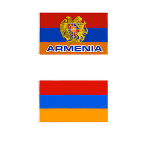 Drapeau Double face 3x5 en Polyester, prêt à l'emploi, drapeau de la république d'arythmie, 100% - Product Image 1