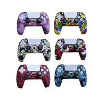 Housse de protection en silicone pour manette PS5, coque en silicone pour joystick PS5