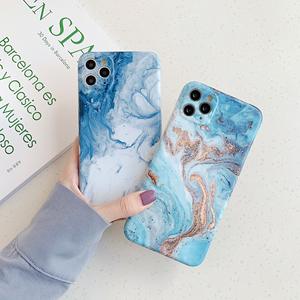 2pcs per set suit marble phone case cover and case for airpods 1 <span class=keywords><strong>2</strong></span> pro 3 - Product Image 3