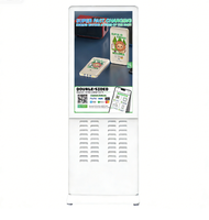 Machine de location de chargeurs de téléphone publicitaires à grand écran, prix d'usine