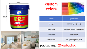 Pintura Acrílica de Alta Calidad para Paredes, Resistente al Moho, a Base de Agua, Segura, en Varios Colores, Revestimiento de Látex para Interiores de Casas, Novedad 2025 - Product Image 3