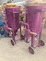 Machine de sablage électrique automatique, pot de sablage humide et sec avec compresseur et réservoir d'air pour le sablage