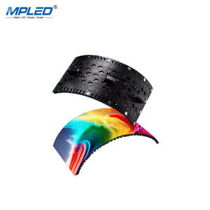 Écran LED MPED série <span class=keywords><strong>CV</strong></span>, créatif, flexible, souple, P1.8, P2, P2.5, P3.07, P4, pour magasin de détail, IP65, fonctionnement continu et stable - Product Image 1