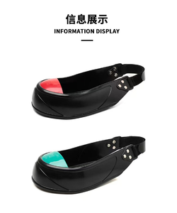 Usine En Gros Anti Smashing Peau De Vache <span class=keywords><strong>Visiteur</strong></span> Couvre-chaussures Construction Taille Libre En Caoutchouc Antidérapant Sécurité En Acier Bout Chaussures - Product Image 4