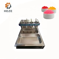 Rond Tapioca Perle Maker Lait Bulle Thé Éclatement Perles Formant La Machine Pour Presse-agrumes Gelée Popping Boba Moulage Faire