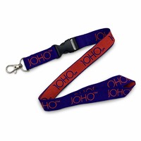 Lanière Jacquard Tissée Personnalisée en Usine, Bicolore, avec Logo Papillon, pour Femmes, Porte-Badge d'Identification et Porte-clés pour l'Image de Marque d'Entreprise