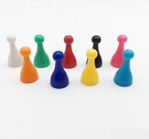 Chất Lượng Cao Tùy Chỉnh Nhựa Hội Đồng Quản Trị Trò Chơi <span class=keywords><strong>Halma</strong></span> Hình Dạng Con Tốt - Product Image 5