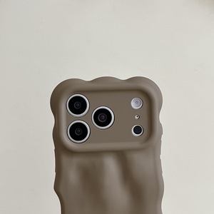 Funda Protectora de TPU Suave con Diseño de Burbujas de Meteorito 3D Onduladas, Color Sólido, Ondulada, Anti-Golpes para <span class=keywords><strong>iPhone</strong></span> Air 17 16 15 Plus 14 <span class=keywords><strong>13</strong></span> <span class=keywords><strong>Pro</strong></span> <span class=keywords><strong>Max</strong></span> - Product Image 4