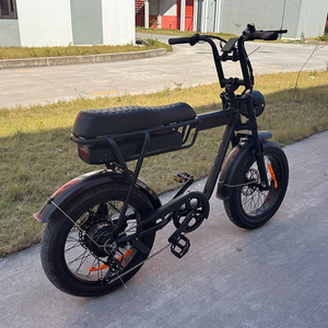 Vélo électrique à longue autonomie avec batterie au lithium Fat Tire, porte-bagages arrière, 7 vitesses, freins à disque hydrauliques JUNFU EB2, moteur de moyeu arrière - Product Image 5