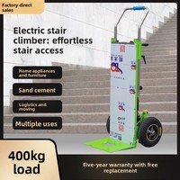 Chariot Électrique Pliant Automatique en Métal pour Monter les Escaliers, Idéal pour Matériaux de Construction, Ciment, Appareils Électroménagers - Personnalisable OEM