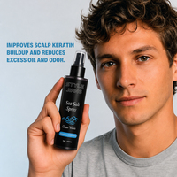 Wholesale Sea Salt Spray for Hair Texturizing Styling All Natural Formula /Men Women ODM Customizable