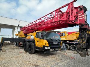 Grue mobile sur camion Sany d'occasion de 80 tonnes à prix avantageux avec garantie - Product Image 5