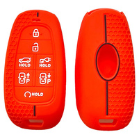 Étui de protection pour clé de voiture à 7 boutons pour Hyundai Sonata Sel Ev 6 Ev 8 IONIQ 5 NEXO Tucson Sonata 2020 Grandeur 2020 Sonata Limited