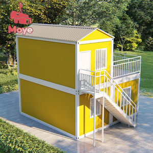 Robusta Casa Container Prefabbricata in Acciaio a Doppio Strato, Pannello Sandwich Ignifugo, Caffetteria Prefabbricata, <span class=keywords><strong>Villa</strong></span> Prefabbricata - Product Image 5