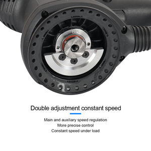 آلة صنفرة كهربائية عشوائية المدار 400 واط 6 بوصات بسرعة متغيرة مع وسادة ذات خطاف وحلقة من السيراميك والأكسيد الألومنيوم 220 فولت بدون غبار للسيارات - Product Image 6