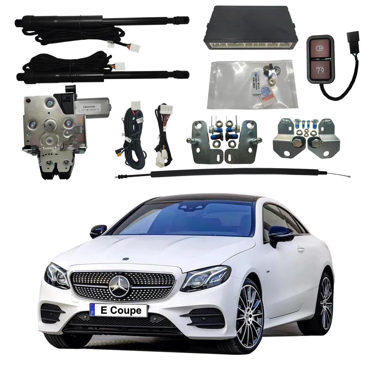 Kit sistema di sollevamento automatico per auto intelligente a energia elettrica per 2012 Mercedes-Benz E-Class coupé