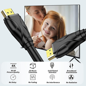 <span class=keywords><strong>สาย</strong></span>วิดีโอ18Gbps ความเร็วสูง1M สำหรับ4K 60Hz HDTV PS5บลูเรย์ Xbox Series x/roku TV เข้ากันได้กับเครื่องฉายภาพพีวีซีซัมซุง - Product Image 2