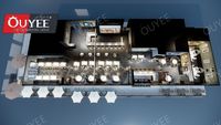 Café moderne Design d'intérieur Café Restaurant Décor Restaurant de luxe Chaises et tables de banquet