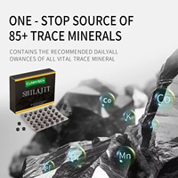 Comprimés de Shilajit, extrait pur de Shilajit de l'Himalaya, complément alimentaire, comprimés de Shilajit avec acide fulvique et oligo-éléments