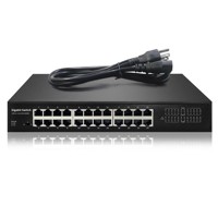 Switch Jaringan Gigabit 24 Port 10/100/1000Mbps Full Duplex Ethernet dengan Dukungan VLAN untuk CCTV