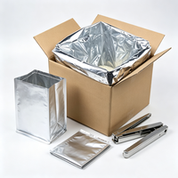 Pochette en carton laminé PET/VMPET/PE optimisée avec structure de matériaux personnalisable pour l'approvisionnement B2B mondial