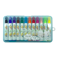 Fabrication multicolore lavable aquarelle stylo dessin peinture marqueur pour enfant mignon petit canard dessin animé étudiant Art fournitures