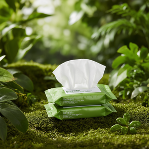 Lingettes nettoyantes pour le visage Beplain Greenful à pH équilibré, 20 lingettes, tous types de peau, formule K Beauty, produit de soin personnel - Product Image 3