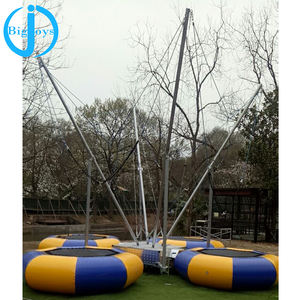 Arnés de Trampolín Elástico Móvil con <span class=keywords><strong>Mini</strong></span> Bungee de Alta Calidad para Parques de Diversiones - Product Image 2