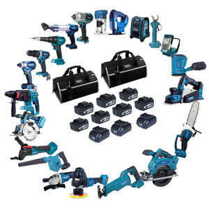 הכל באחד למכונאי מלאכת יד כוח חזק צהוב אדום כחול צבע ליתיום-יון טווח מלא הנחה גדולה מכירה מהירה ערכת כלים - Product Image 2