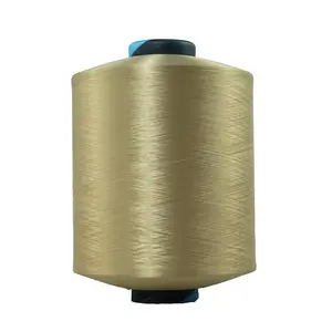 High Tenacity 150D Polyester Yarn 100% High Strength Filament for Knitted White Embroidery