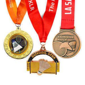 Vendita all'ingrosso medaglione medaglione di metallo glitterato in argento basket Netball club Sport medaglia premio Souvenir regali - Product Image 6