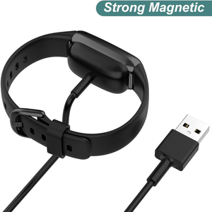Câble de <span class=keywords><strong>charge</strong></span> magnétique USB de remplacement noir de 3,3 pieds (1 m) pour <span class=keywords><strong>Fitbit</strong></span> <span class=keywords><strong>Charge</strong></span> <span class=keywords><strong>5</strong></span>, <span class=keywords><strong>Charge</strong></span> 6, <span class=keywords><strong>Fitbit</strong></span> <span class=keywords><strong>Luxe</strong></span> Band - Product Image 4