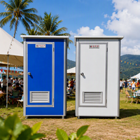 Toilettes portables à prix de gros, toilettes mobiles à installation rapide, toilettes préfabriquées, toilettes modulaires pour camping et usage public extérieur