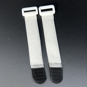 Cavi di lunghezza senza filo di taglio cavi di gestione nastro di fissaggio regolabile riutilizzabile doppio lato gancio e anello fascette cinghie - Product Image 3