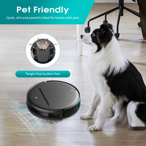 Robotic Vacuum Cleaner 0.6-1L 1500-1999Pa Gyroscope Navigation Wifi App Control For Home Use - Product Image 2