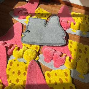 <span class=keywords><strong>Tapis</strong></span> et <span class=keywords><strong>tapis</strong></span> <span class=keywords><strong>de</strong></span> sol modernes en laine à poils longs antidérapants <span class=keywords><strong>de</strong></span> style dessin animé - Product Image 3