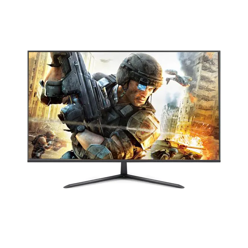 Usine directe 24 / 27 /32 pouces pc moniteur de jeu plat incurvé 75hz 144hz moniteur écran led moniteur