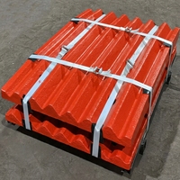 Revêtement de mâchoire PEX-250x1200 : Pièces d'usure en acier Mn18Cr2 à ajustement parfait