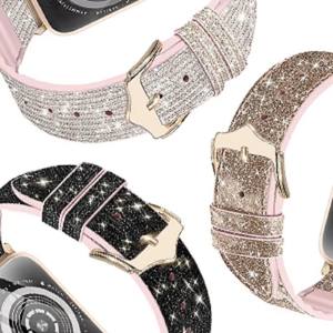 <span class=keywords><strong>Correa</strong></span> de reloj de cuero de silicona que cambia de Color para <span class=keywords><strong>Apple</strong></span> <span class=keywords><strong>Watch</strong></span> Series 7 6 5 4 SE 3 <span class=keywords><strong>correa</strong></span> de muñeca de moda para IWatch 38 40 42 44 41 45 - Product Image 4