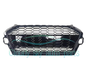 Parrilla Delantera para Auto <span class=keywords><strong>A4</strong></span> S4 2020-2024, Estilo RS4, Color Negro Brillante, Diseño de Panal de Abeja, para <span class=keywords><strong>A4</strong></span> S4 B9.5 2021 2022 <span class=keywords><strong>2023</strong></span> - Product Image 4