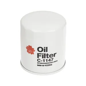 BRO Factory Auto Parts Car Oil Filter MD069982 B6YO-14-302 High Quality sakura oil filter C-1147