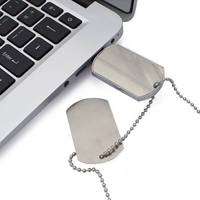 Kalung Liontin 8G Aluminium USB Flash Disk Drive Perhiasan Memori USB Flash